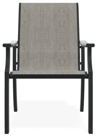 St. Catherine Sling Outdoor Armchair, Smoke/Graphite