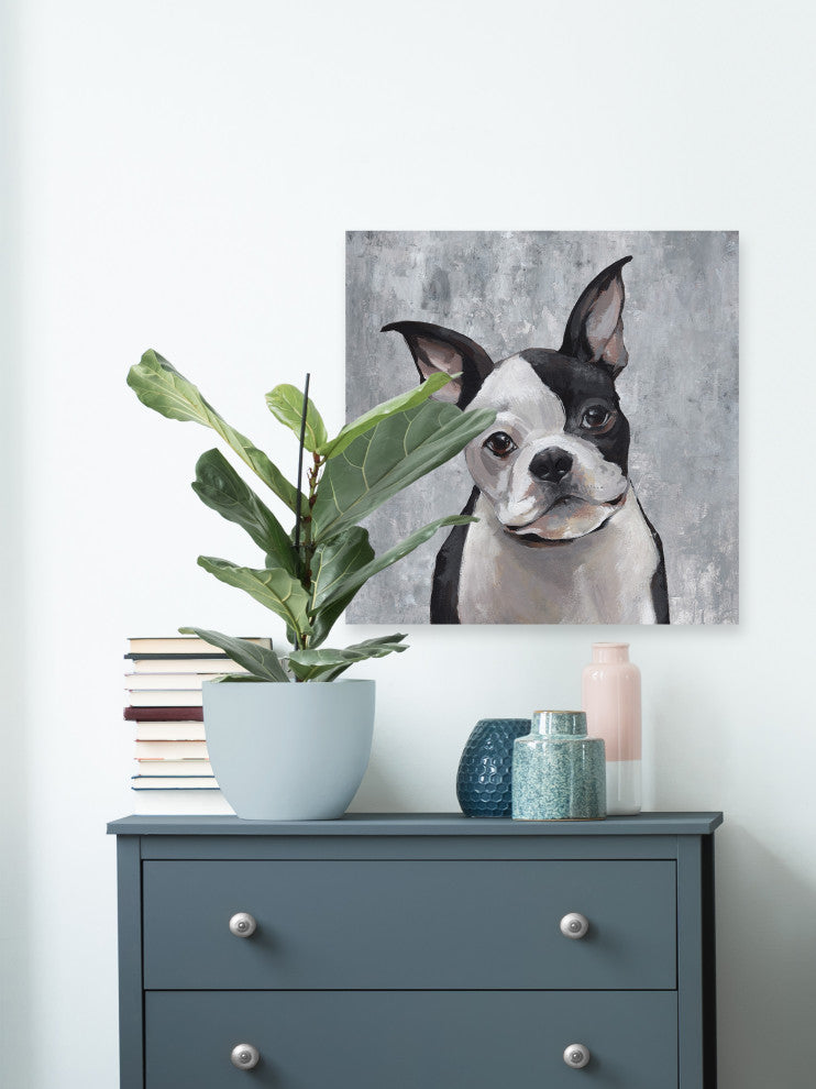 "Curious Ulysses" Painting Print on Wrapped Canvas, 32x32
