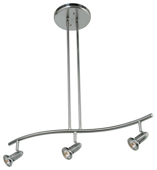 Access Lighting 52205 Three Light Down Lighting Multi Light - Brushed Steel
