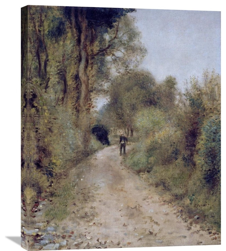 "On The Path" Stretched Canvas Giclee by Pierre-Auguste Renoir, 24"x30"