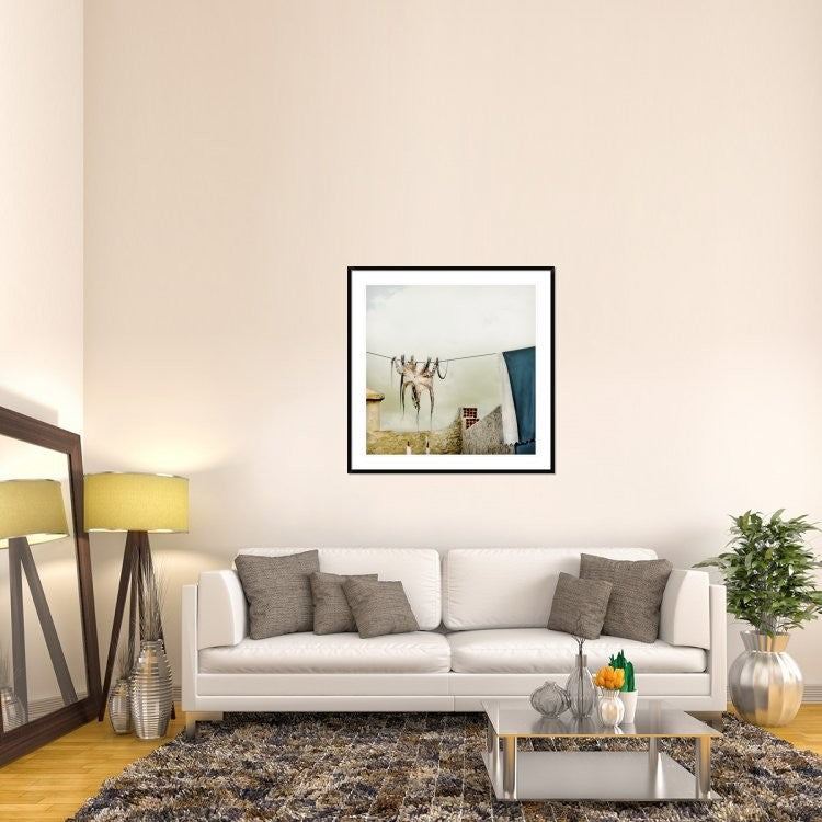 "Tote Hose" Framed Digital Print by Ambra, 44x44"