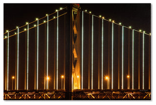 'Bay Bridge, San Francisco' Canvas Art by David Ayash