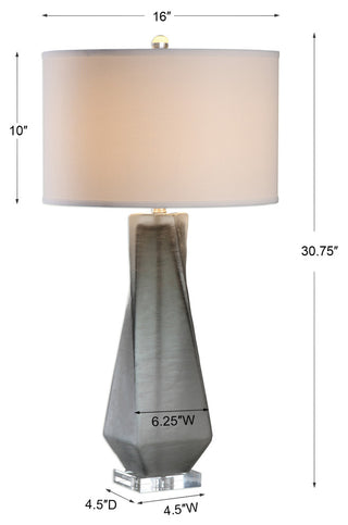 Uttermost Anatoli Charcoal Gray Table Lamp