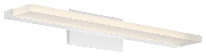 Level 18" LED Bathroom Vanity & Wall Light 3500K, White