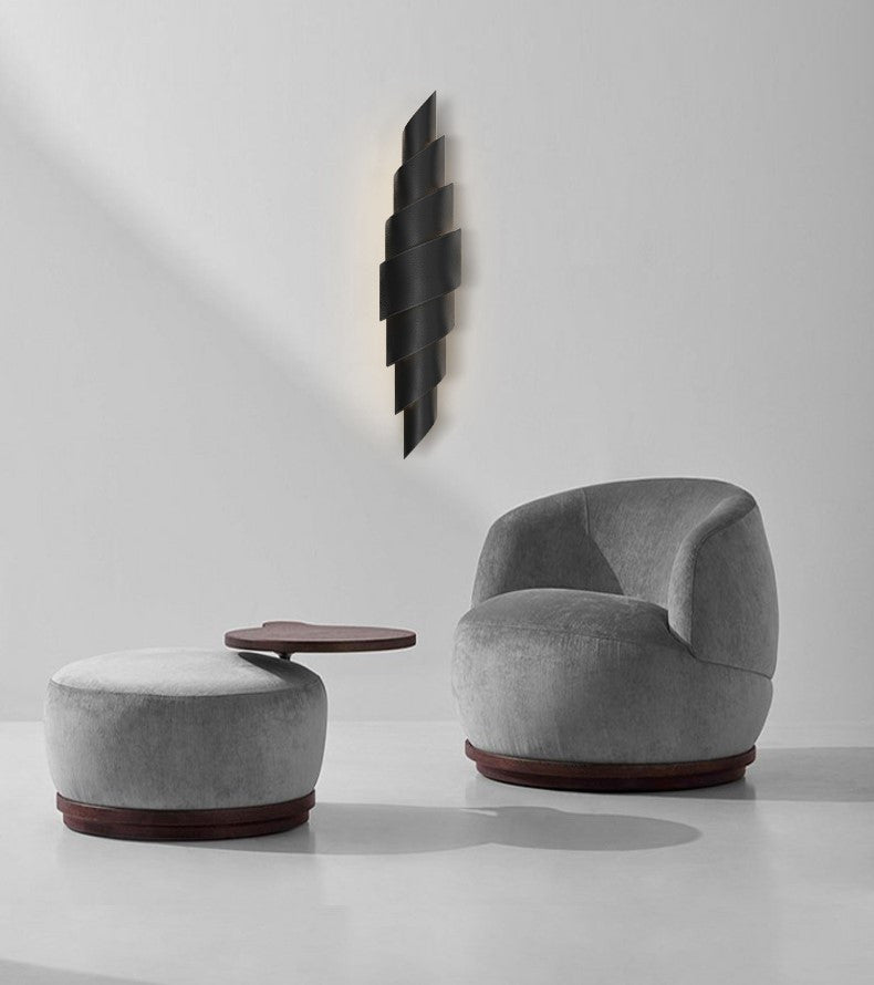 Creative Wall Lamp in Italian Style for Living Room, Bedroom, Black