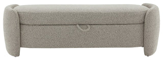 Safavieh Couture Danianna Boucle Bench, Light Brown