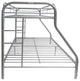 Acme Tritan Twin XL/Queen Bunk Bed Silver