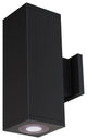 Cube Architectural 5" Ultra Narrow LED Up and Down Wall-Light 4000K, Black