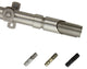 Chris 13/16" Diameter Curtain Rod, Satin Nickel, 18-28"