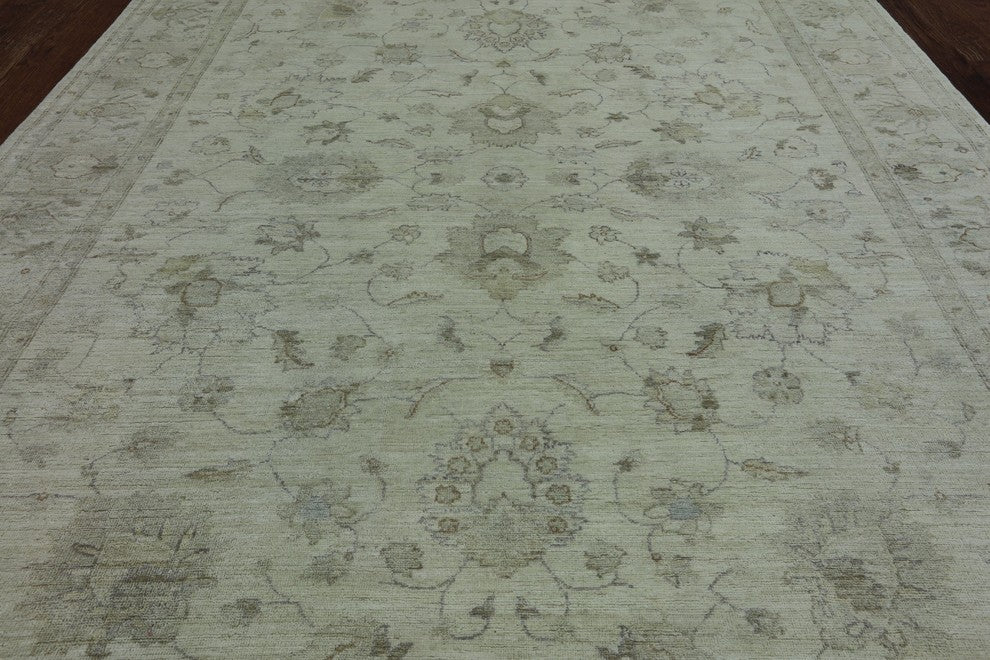 Traditional Hand Knotted Oriental 8'x10' Peshawar Rug, MC552