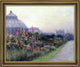 Paul Sawyier Botanical Gardens, Brooklyn Framed Premium Canvas Print, 16"x20"