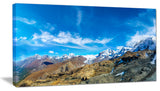 "Alps Mountains in Switzerland" Landscape Wall Art, 1 Panel, 60"x28"