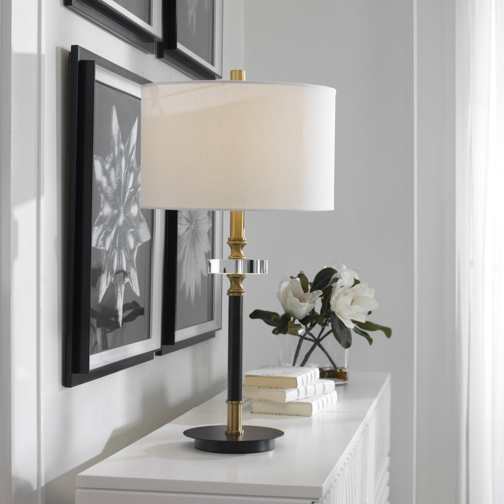 Uttermost Maud Table Lamp Aged Black
