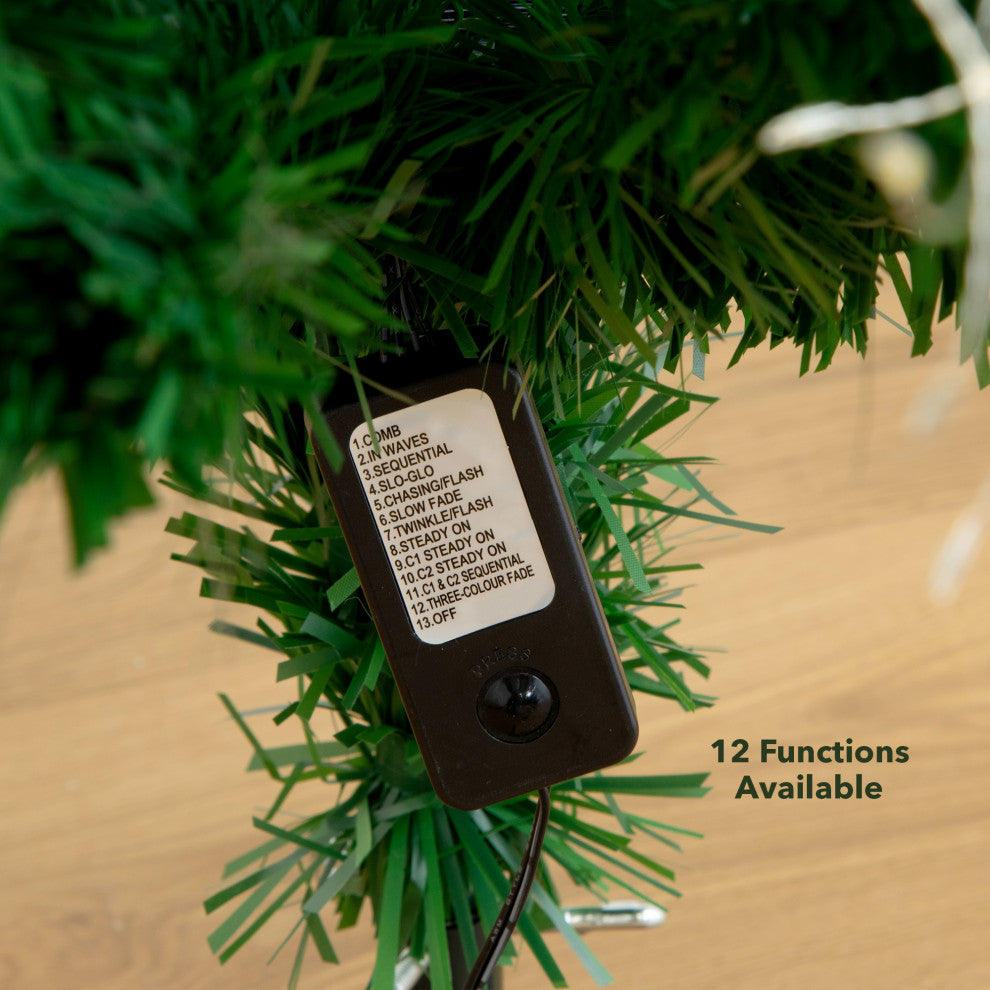 5ft. Pre-Lit Fiber Optic Artificial Christmas Tree