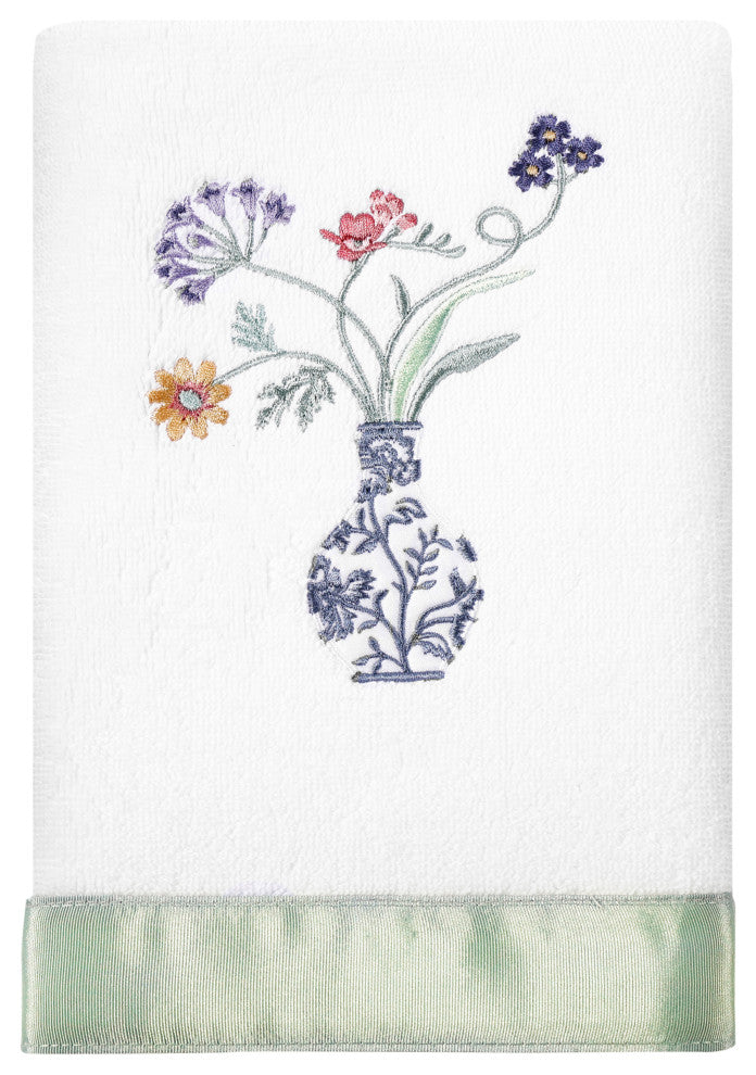 Linum Home Textiles 100% Turkish Cotton STELLA 3PC Embellished Towel Set