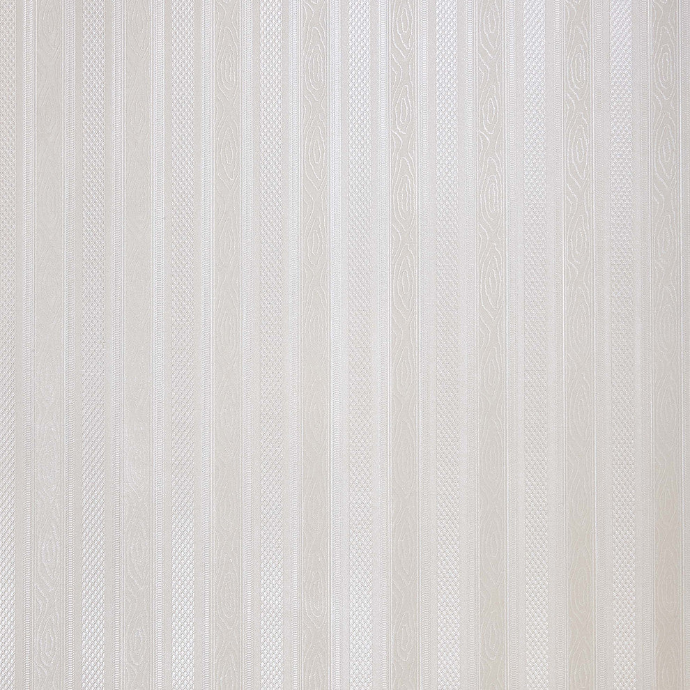 Boudin Stripe Wallpaper, Ivory, Bolt