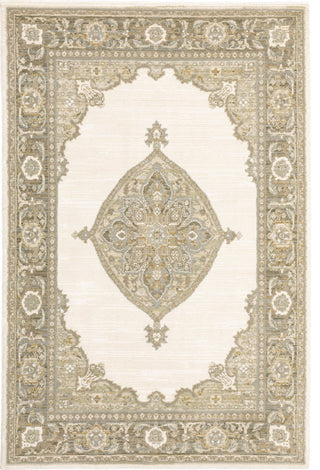Oriental Weavers Andorra Beige/ Ivory Oriental Indoor Area Rug 10'X13'2"