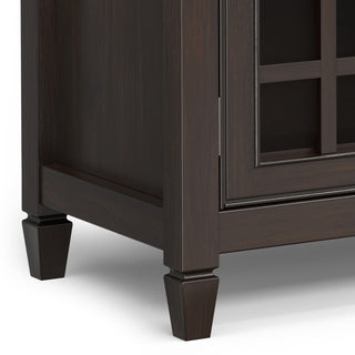 Close-up of the cabinet leg on a white background (alternate_white_close).