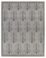Jaipur Living Beaumont Trellis Blue/ Tan Runner Rug 3'X8'