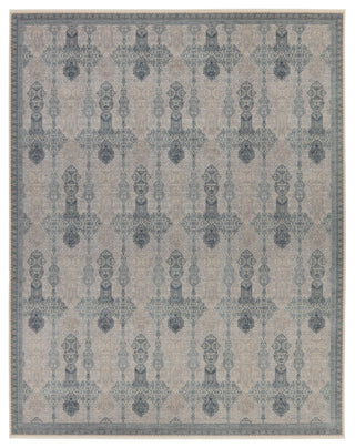 Jaipur Living Beaumont Trellis Blue/ Tan Runner Rug 3'X8'