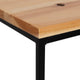 Galen End Table With Magazine Rack, Rustic Brown 14.75X8X24