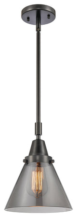 INNOVATIONS LIGHTING 447-1S-BK-G43 Large Cone Mini Pendant