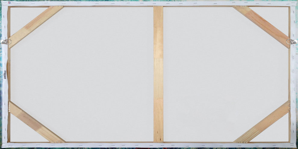 "Emerald Desert" Print on Canvas, 36"x18"