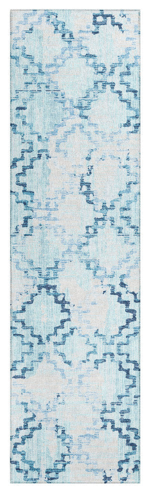 Indoor/Outdoor Sedona SN15 Skydust Machine Washable 2'3" x 7'6" Runner Rug
