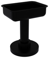 Vanity Top Soap Dish, Matte Black