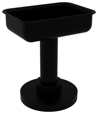 Vanity Top Soap Dish, Matte Black