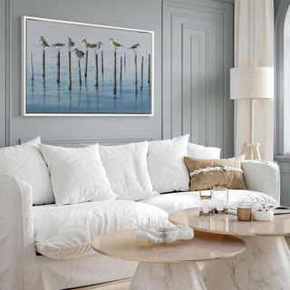 "Noonday Escapade" - A Moment of Seaside Serenity