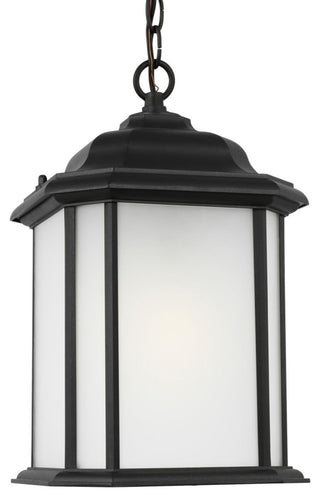 Generation Lighting 60531EN3 Kent 8"W LED Outdoor Mini Pendant - Black