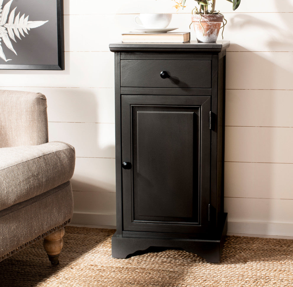 Lifestyle image showing the cabinet in a real room setting.