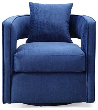 Kennedy Navy Swivel Chair - Navy