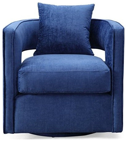 Kennedy Navy Swivel Chair - Navy