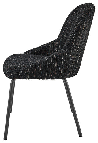 Katrisa Fabric Dining Side Chair,, Set of 2, Zenith Black