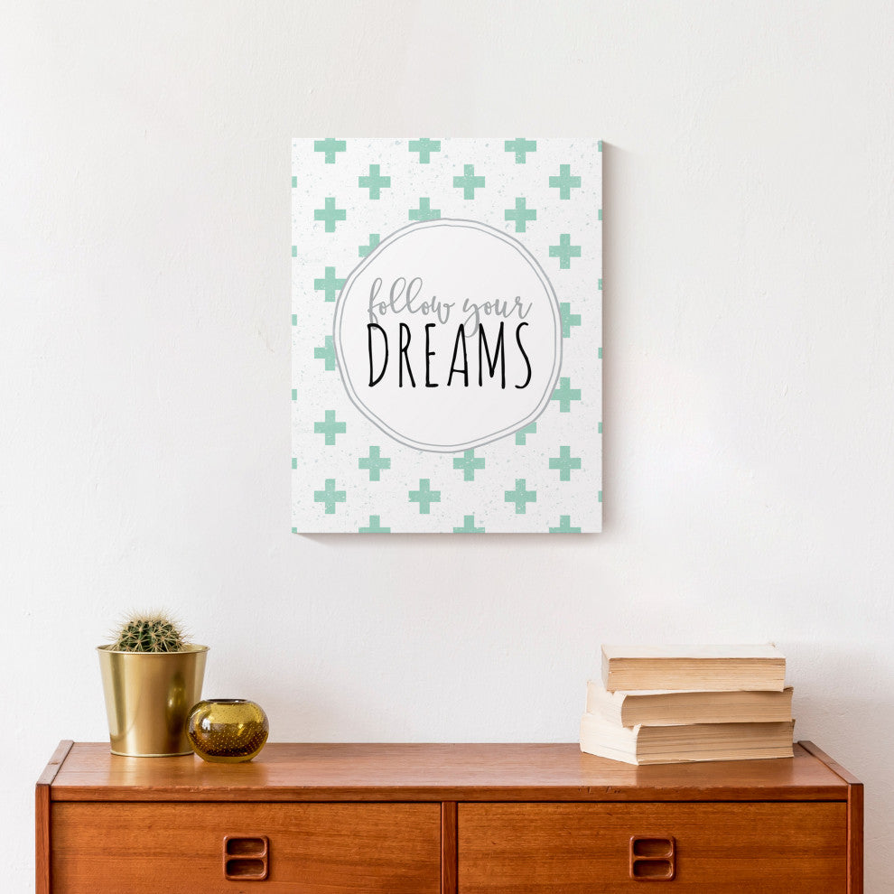 Follow Your Dreams 11x14 Canvas Wall Art