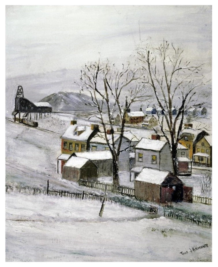 "Coal Town" Digital Paper Print by Thomas J. Armour, 15"x18"