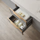 Alicante Vanity With Stone Countertop, Elegant Grey, 84", No Mirror