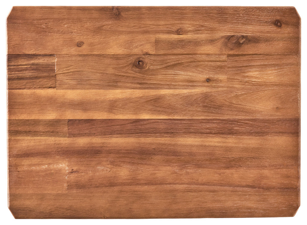 GDF Studio Moorhead Wood Finish End Table