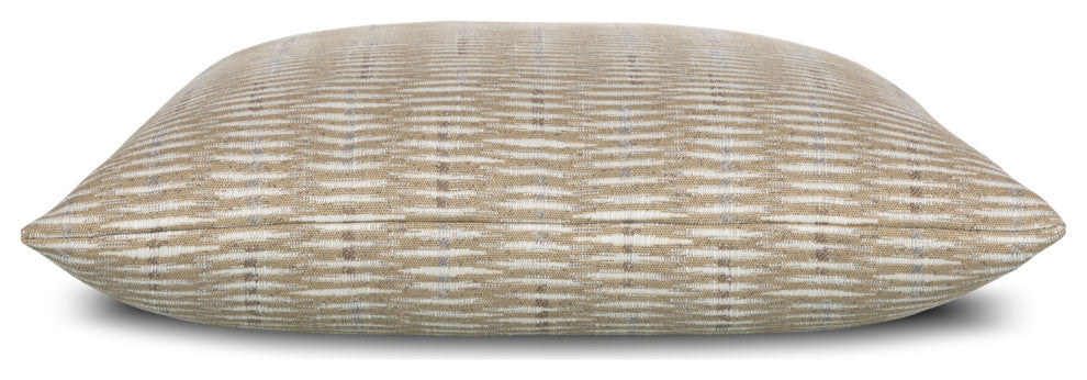 Intertwine Sand Indoor/Outdoor Performance Pillow, 12" x 20"