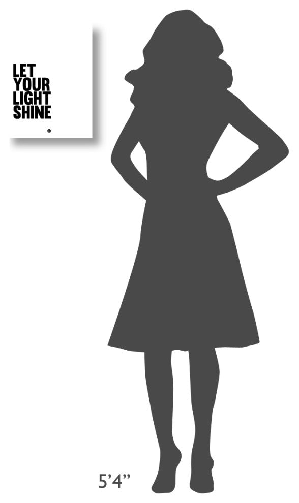 "Let Your Lite Shine Poster 1" Fine Art Print