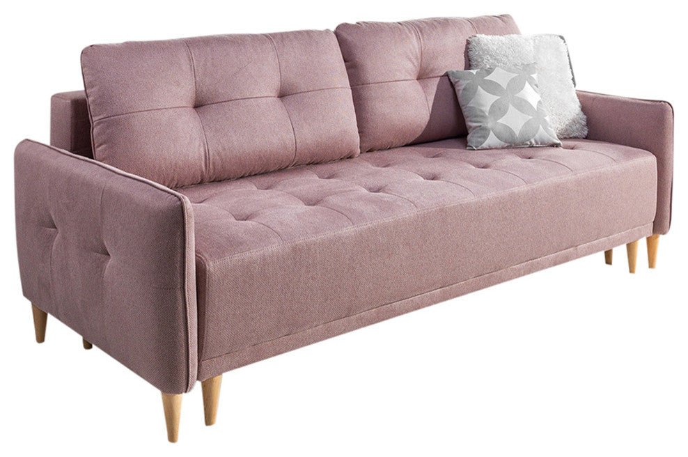MALMO Sleeper Sofa, Pink