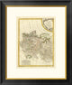 "Russia Occidentale, 1785" Framed Digital Print by Rigobert Bonne, 22"x26"