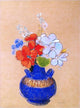 Odilon Redon Flowers in a Blue Vase, Gallery Wrapped Canvas Print, 21"x28"