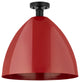 Innovations 616-1F-BK-MBD-16-RD 1 Light Semi-Flush Mount, Matte Black