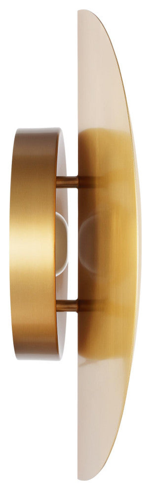 Dottie Large Sconce, Burnished Brass