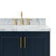 Ariel Stafford 43" Single Right Offset Oval Sink Bathroom Vanity