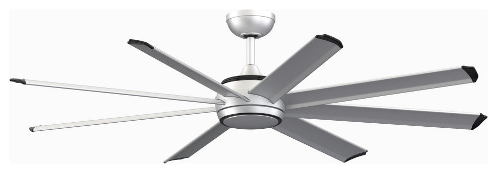 Stellar Custom Motor, Silver With LED Light Kit