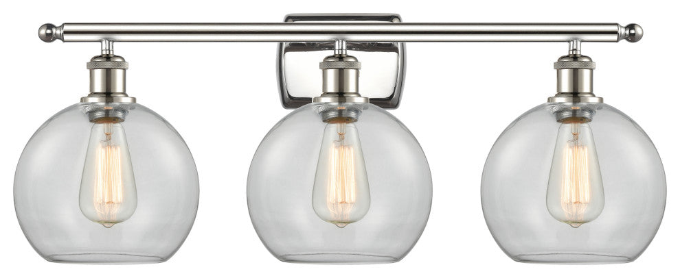 Innovations Lighting 516-3W-PN-G122-8-LED 3 Light 26" Bath Vanity Light